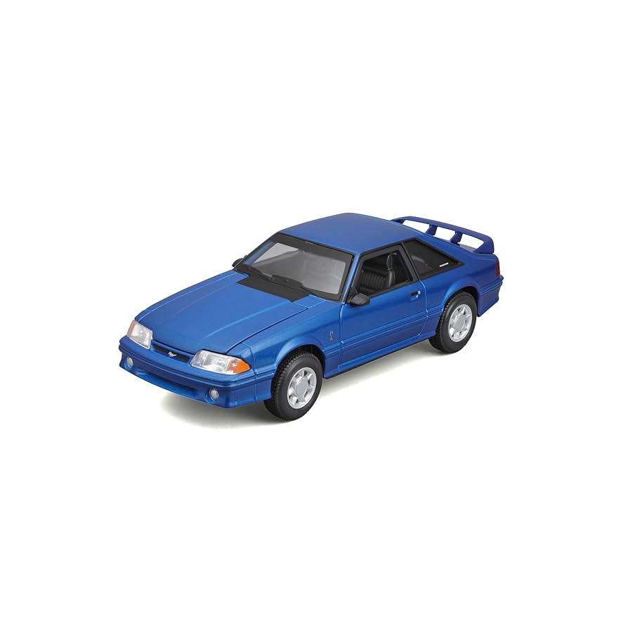 のらくろ　Maisto Mustang SVT 1993 FORD MUSTANG SVT COBRA 1/24 DIECAST MODEL CAR WHITE